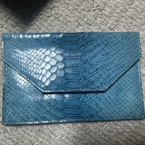 Blue Snakeskin Pattern envelope
